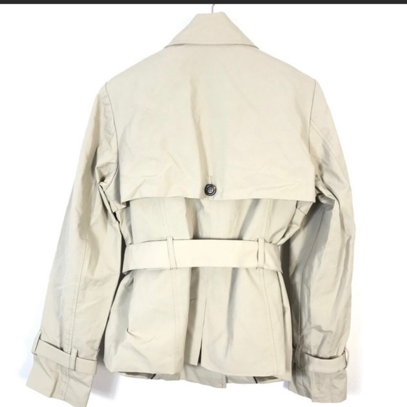 RW&CO . Ptp is 17.5”. Length is 25”. Short Trench Coat - Picture 2 of 6